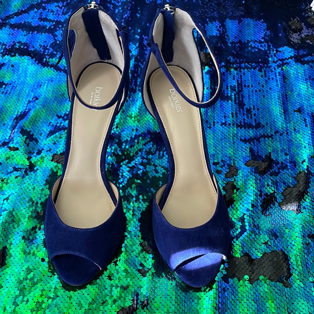 NEW! Blue Suede Pump by Botkier - Size 9